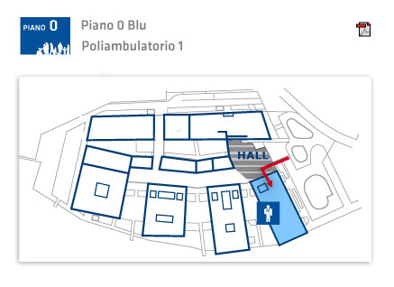 mappa Poliambulatorio 1