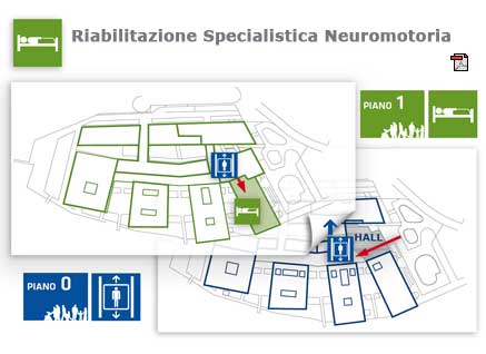 mappa posizionamento Riabilitazione specialistica neuromotoria