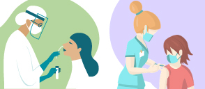 Covid, vaccinazioni e tamponi