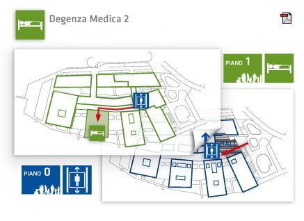 mappa posizionamento cardiologia