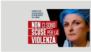 Campagna contro la violenza verso gli operatori