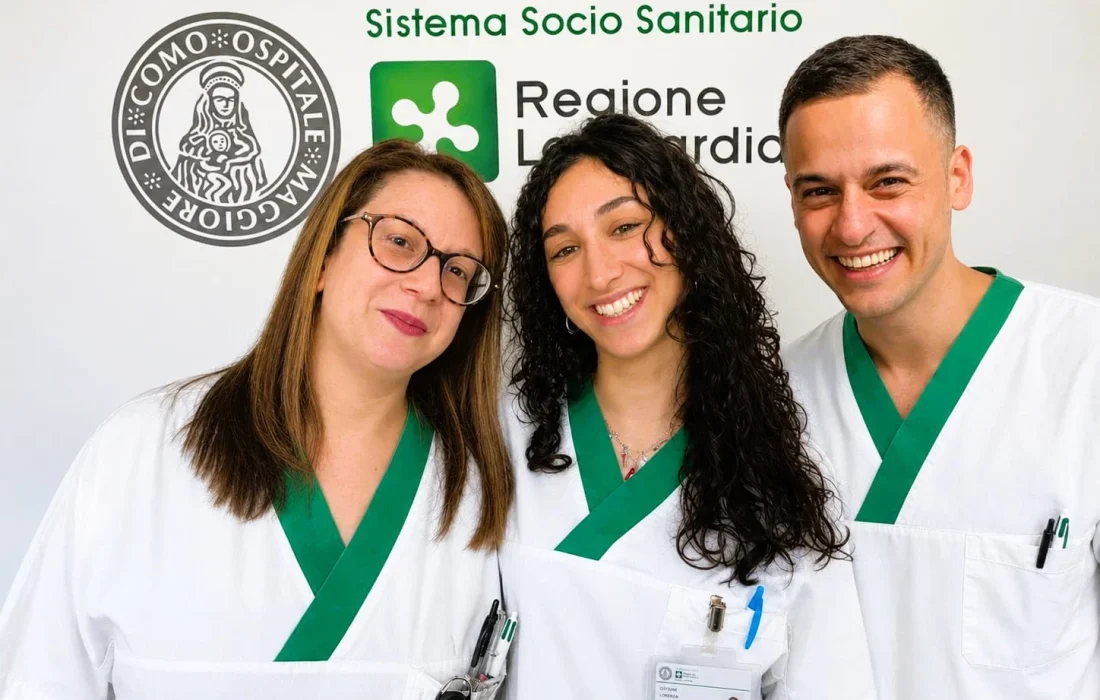 nella foto da sinistra: Simona Santoro, Lorenza Ottone e Luca Ferraris